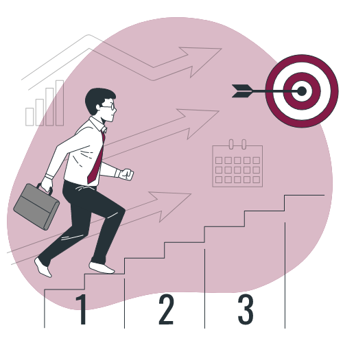 Illustration of a developer